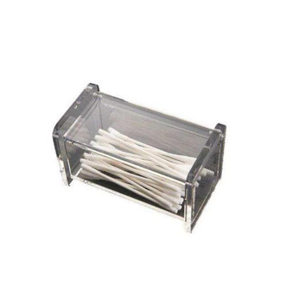 Porta Cotonete Acrílico Transparente