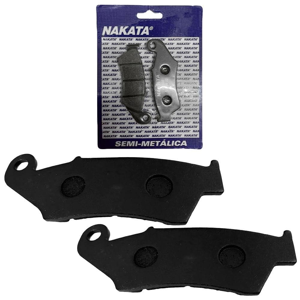 Pastilha Freio Moto Dianteiro Biz XRE NX4 NAKATA PM102