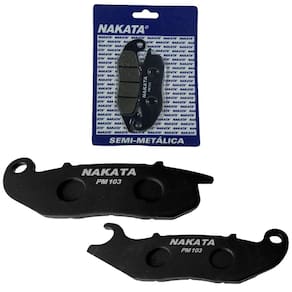 Pastilha Freio Moto Fazer Ys 250 CG 160 NAKATA PM103