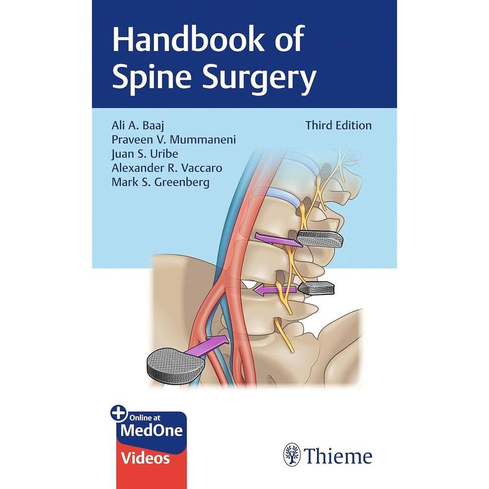 Handbook Of Spine Surgery