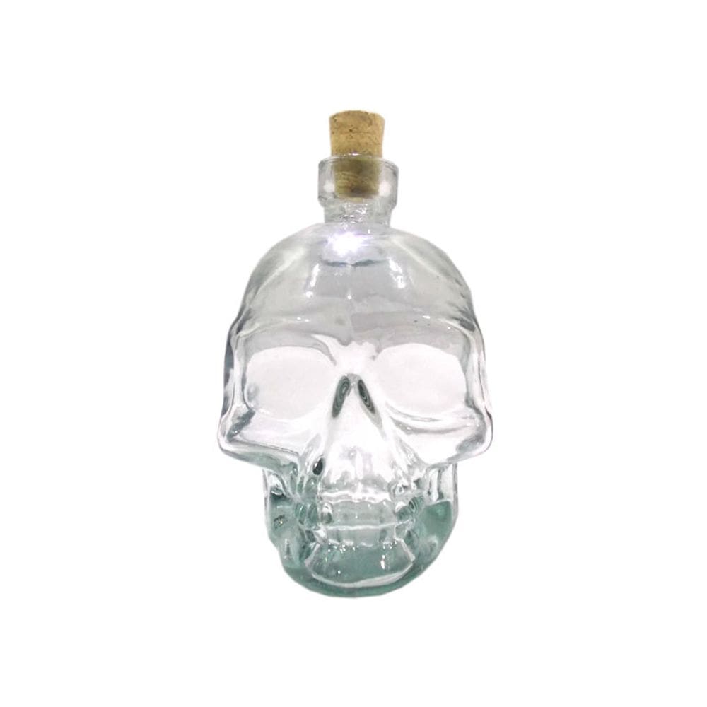 Garrafa Para Armazenar Whiskey em Formato de Caveira 650ML