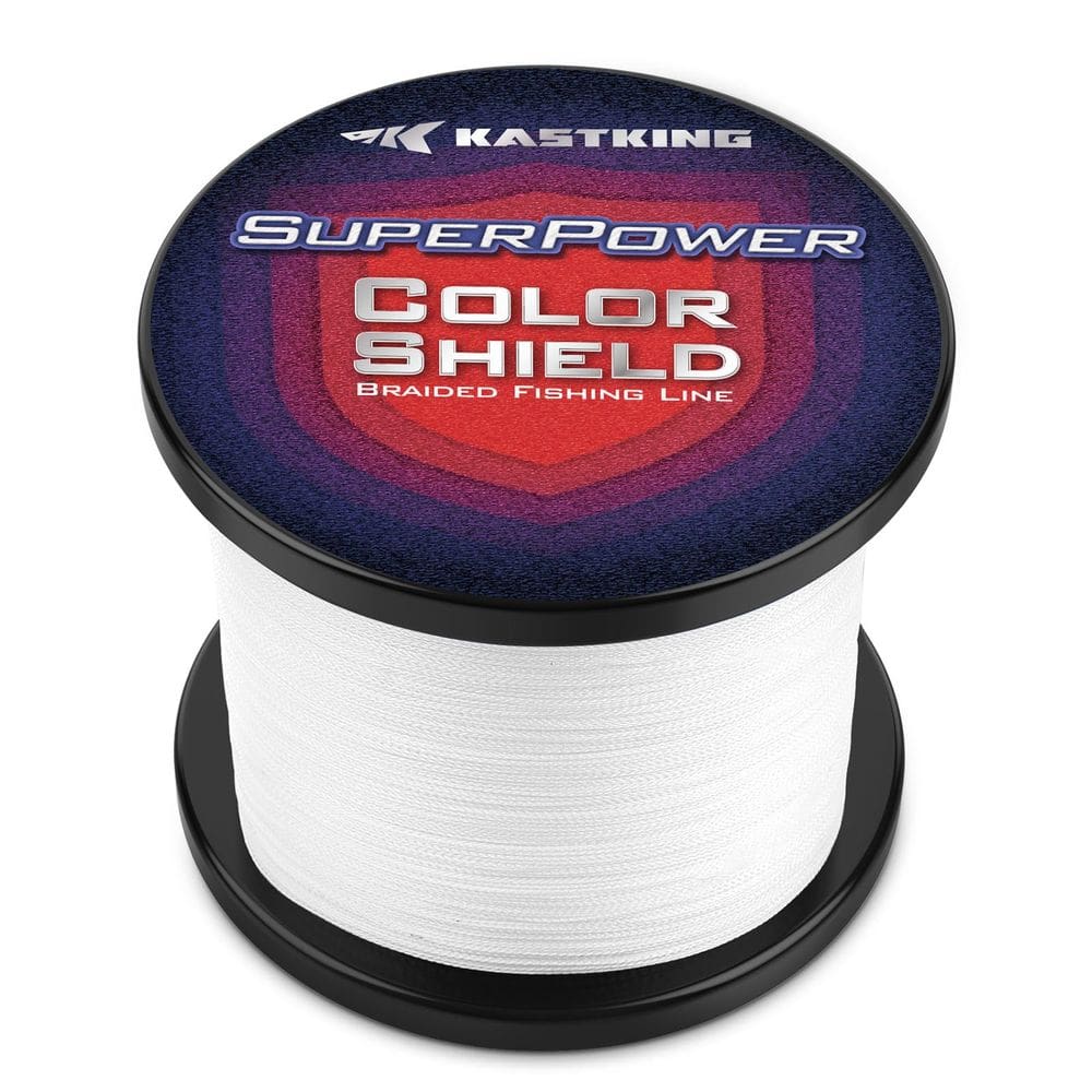 Linha de pesca KastKing Superpower ColorShield 50 libras 1000 jardas