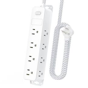 Protetor de sobretensão Power Strip DYZYCLICAL 12 tomadas AC, cabo de 5 pés