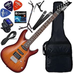 Kit Guitarra Ibanez Gio Gsa60 Hss Brown Sunburst Bs Gx02