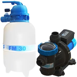 Filtro para Piscina FM-30 com Bomba 1/3CV BMC-33 FILTER
