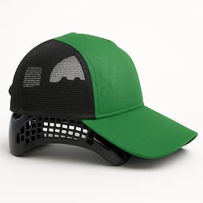 Boné Com Casquete Plástico Segurança Proteção Da Cabeça