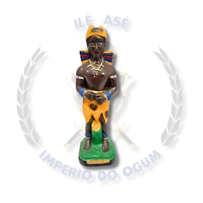Imagem Gesso Caboclo 20Cm - Pantera Negra