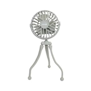 Mini Ventilador Com Led Pés Flexíveis Berço Carrinho Clingo