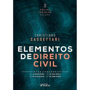 Elementos de Direito Civil - 13ª Ed - (0605)