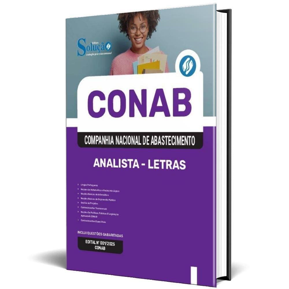 Apostila Conab 2025 - Analista - Letras