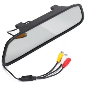 Espelho Retrovisor c/ Tela 4.3mm + Câmera Ré | Knup KP-S107