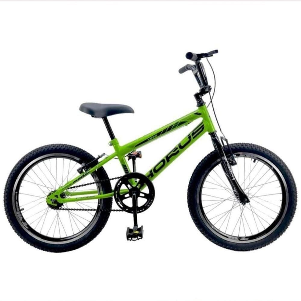 Bicicleta Infantil Aro 20 Mtb Force + Rodinha Lateral Verde