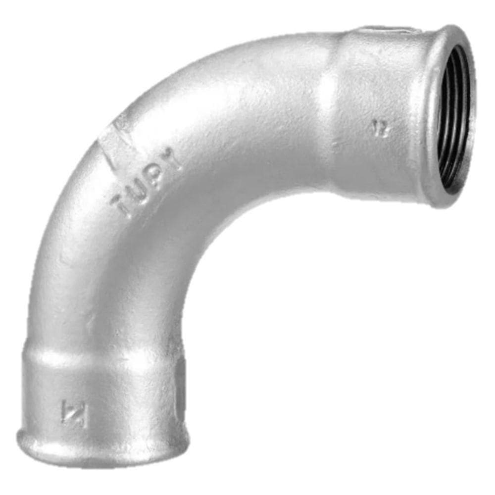 Curva Ferro Galvanizado Tupy 1&quot; Fêmea