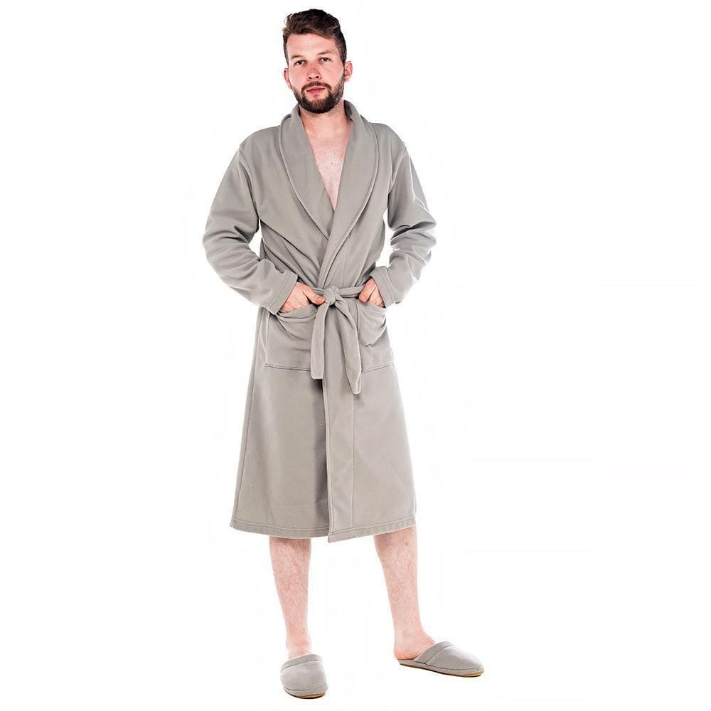 Roupão Masculino Em Soft Murilo Tamanho G Cor Cinza