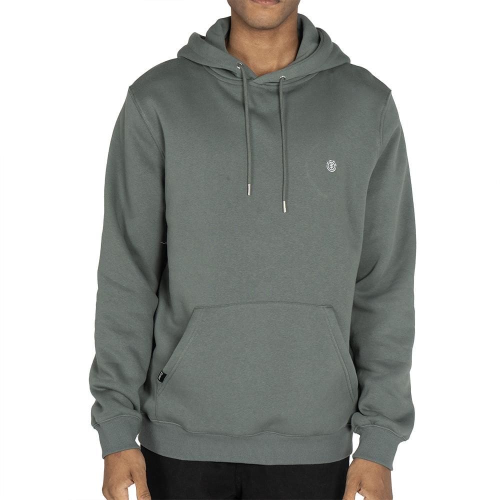 Moletom Element Canguru Emb Logo Chest WT25 Verde Escuro