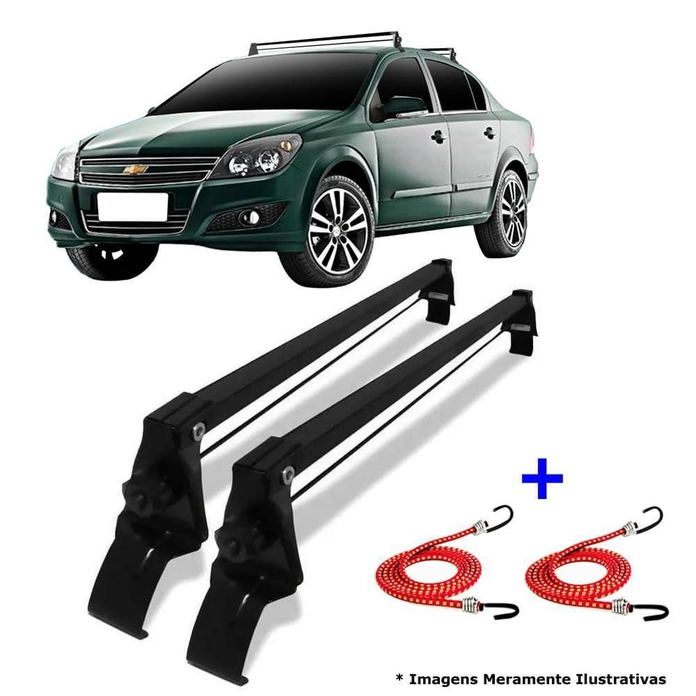 Rack Teto Chevrolet Vectra 2005-2011 + Elástico Carga - Vhip