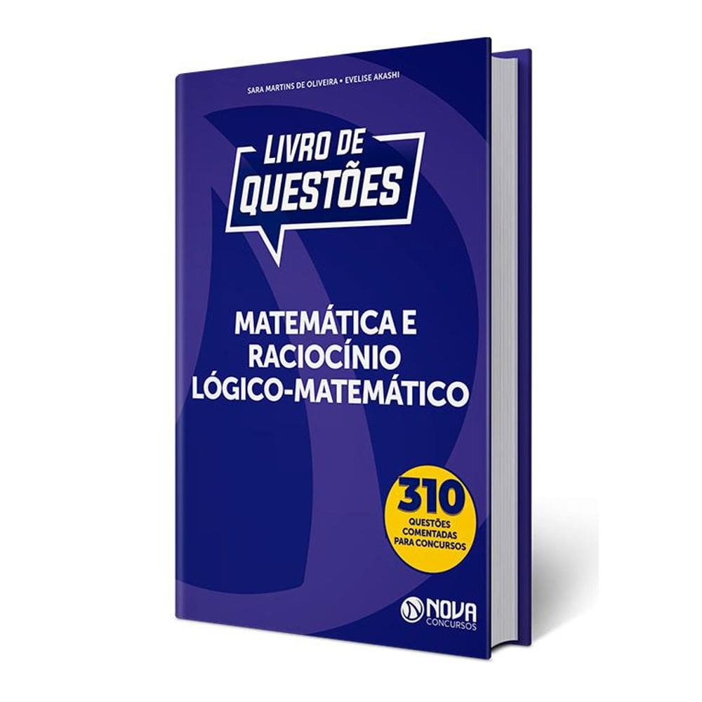 Caderno Testes Matemática e RaciocínioLógico Matemático