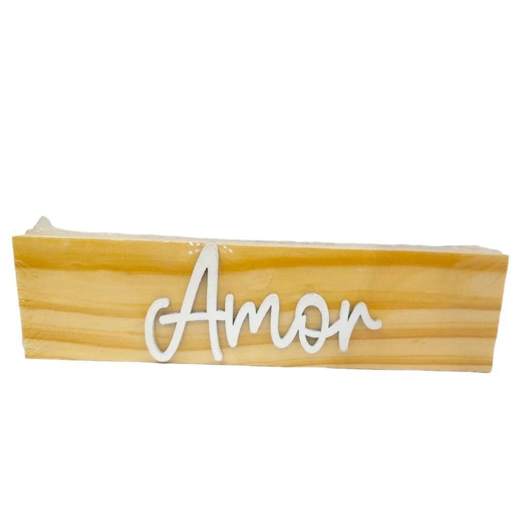 Porta Retrato com Letreiro Amor 20 X 5 cm - Art House