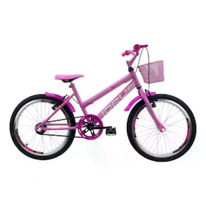 Bicicleta Infantil Aro 20 Feminina - Route Bike Rosa