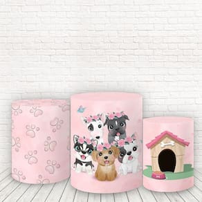 Trio De Capas Cilindros 3D Sublimado Pets Fcc-376