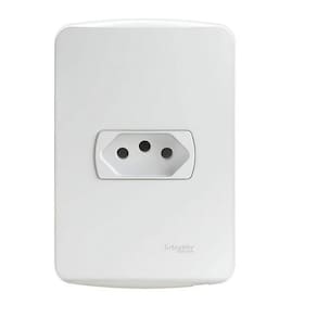 Tomada 2P+T 20A 250V Miluz Schneider Electric
