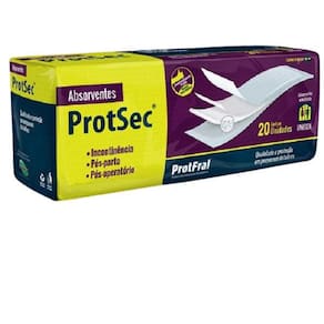 Absorvente Geriátrico Tamanho Único 20 Unidades ProSec
