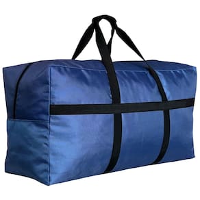 Mochila HaoHakka extra grande para viagens azul 1680D Oxford