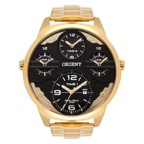 Relógio Orient Mgsst002 P2Kx Preto Dourado 50M