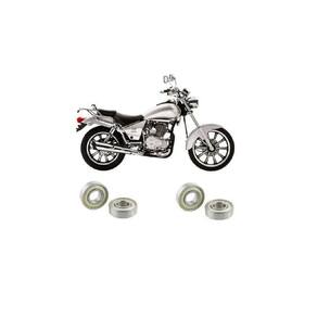Kit Rolamentos Roda Dianteira E Roda Traseira Kansas 150