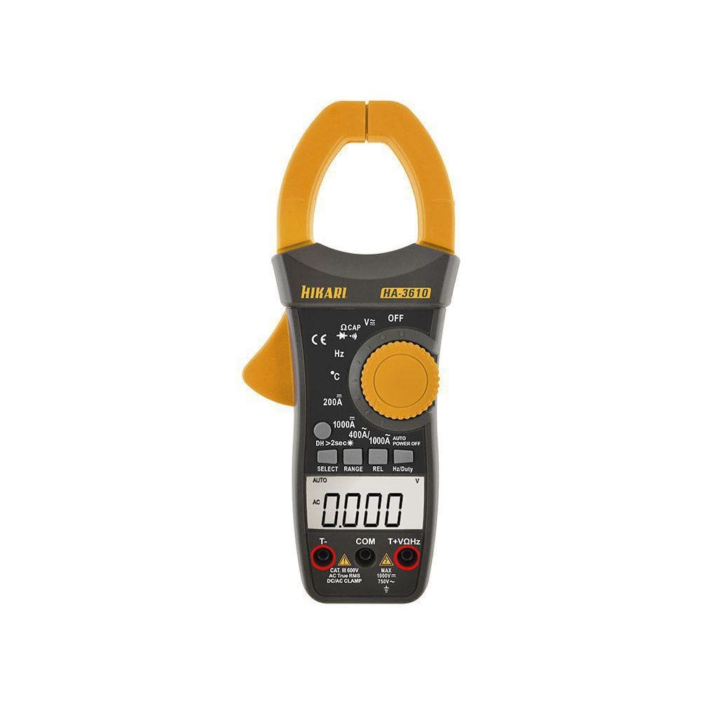 Alicate Amperímetro Digital Hikari Ha-3610