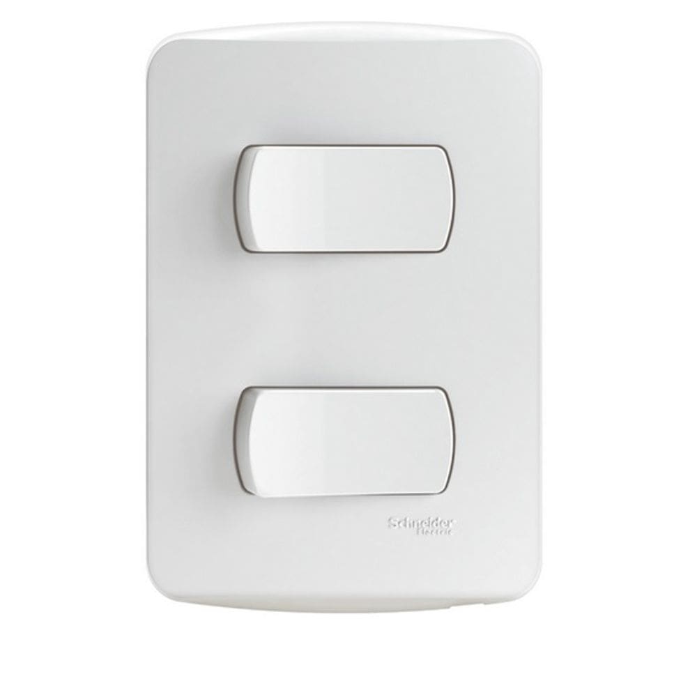 Conjunto 2 Interruptores Paralelos 10A Miluz Schneider S3B62130