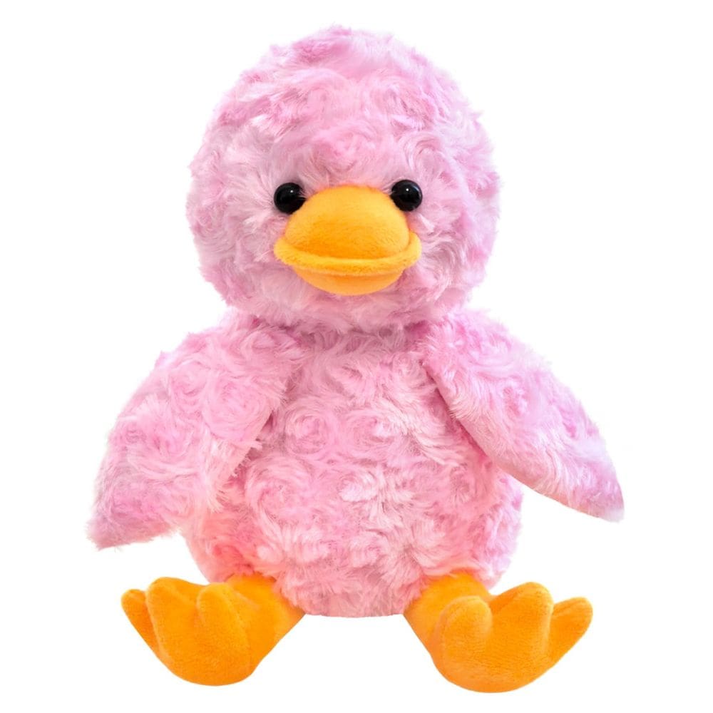 Pato rosa Doindute de pelúcia de 23 cm para crianças