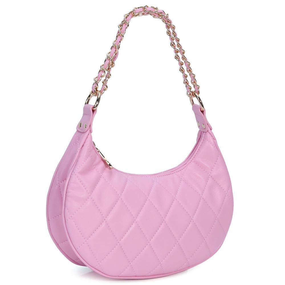 Bolsa de ombro Chinllo Purse acolchoada Mini Clutch para mulheres