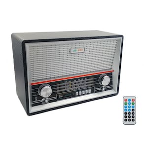 Rádio Retrô Com Controle Bluetooth Bt 2068 Livstar