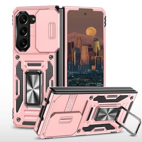 Capa de telefone HOULEE para Samsung Galaxy Z Fold 5 rosa