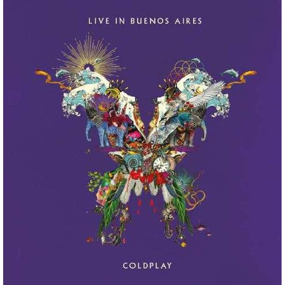 CD Duplo Coldplay Live In Buenos Aires