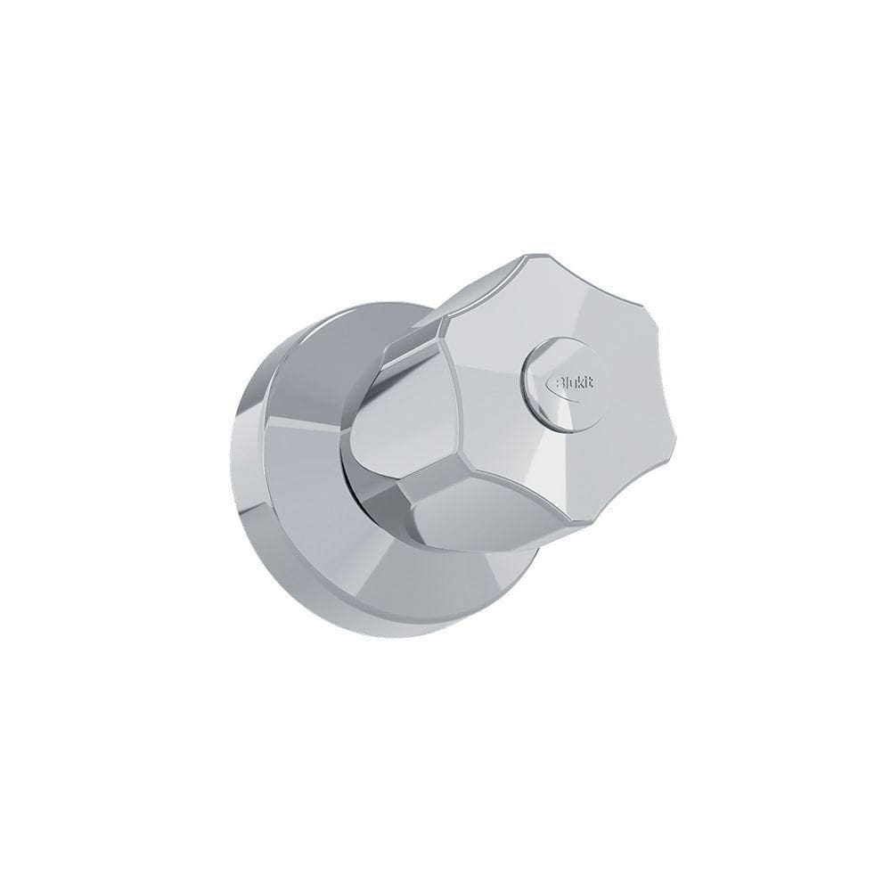 Acabamento Para Registro Blukit C50 Metal Cromado