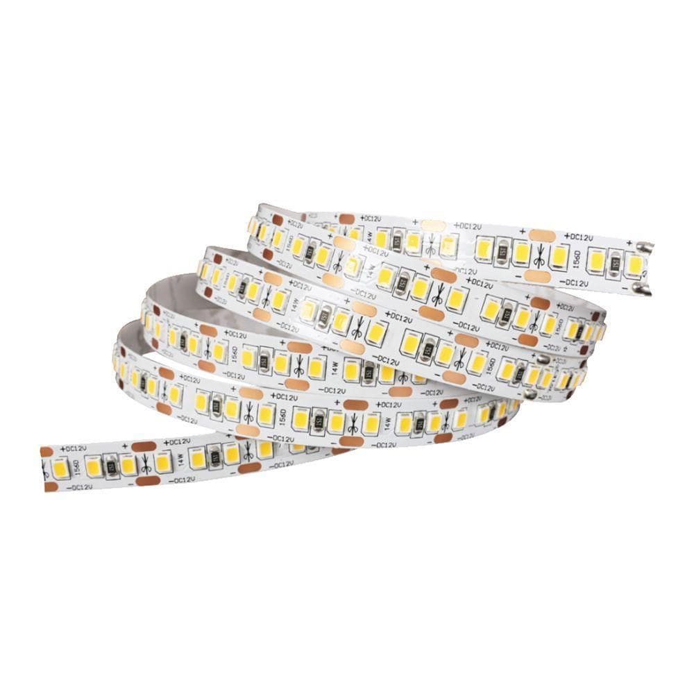 Fita De Led Astraled Com 5 Metros Alto Irc 90 14w 12v 3000k Luz Amarela Ft-5975