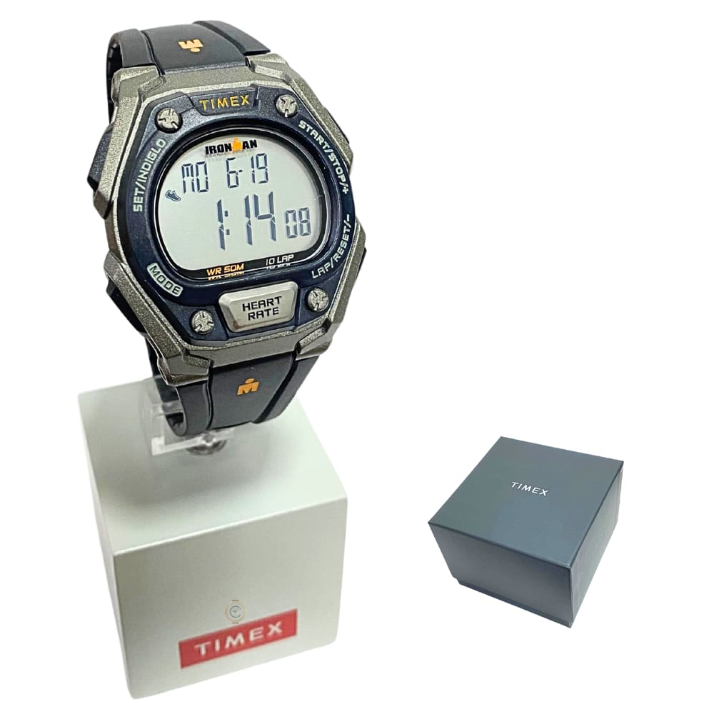 Relógio Timex Masculino Digital Monitor Cardíaco Cinza TW5M49400