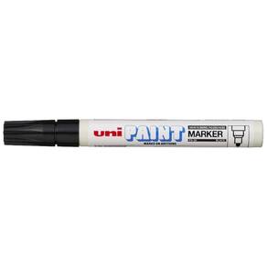 Caneta Permanente Uni Paint Px 20 Preta Industrial - Uniball