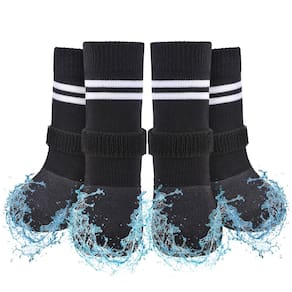 Botas para cães SCENEREAL antiderrapantes impermeáveis para cães de inverno M