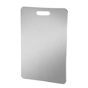 Tábua de corte jiwasio Titanium 100% Pure Titanium Silver