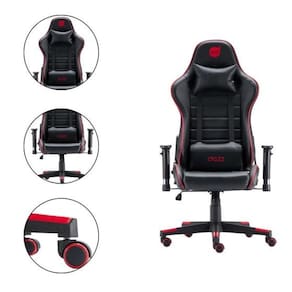 Cadeira Gamer Prime X V2 140 Kg Com Altura do Encosto Regulável E Almofada Dazz