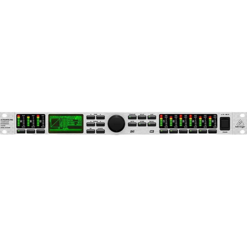 Crossover Behringer Ultradrive Pro Dcx2496