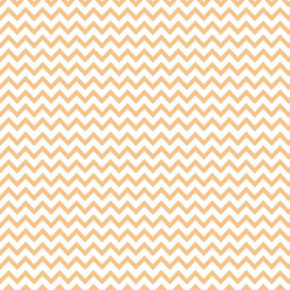 Papel Parede Chevron Laranja E Branco Autocolante Decorativo