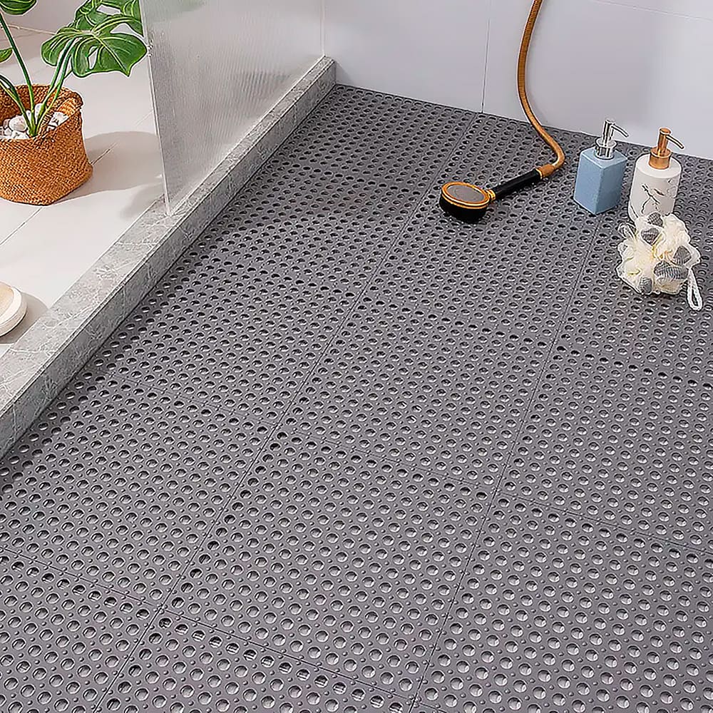 10 Tapete Piso Antiderrapante Estrado Pvc Banheiro Box Canil
