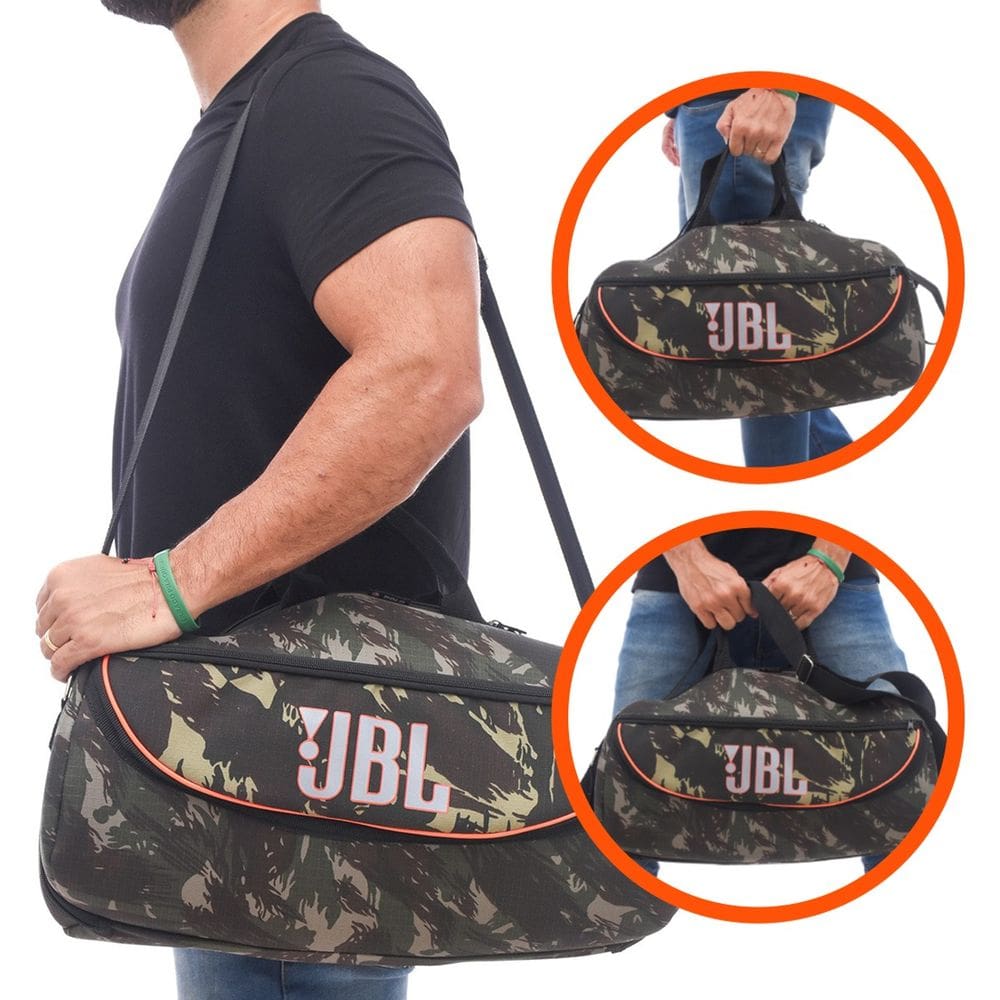 Case Bolsa Para Boombox 3 Fight Camuflada