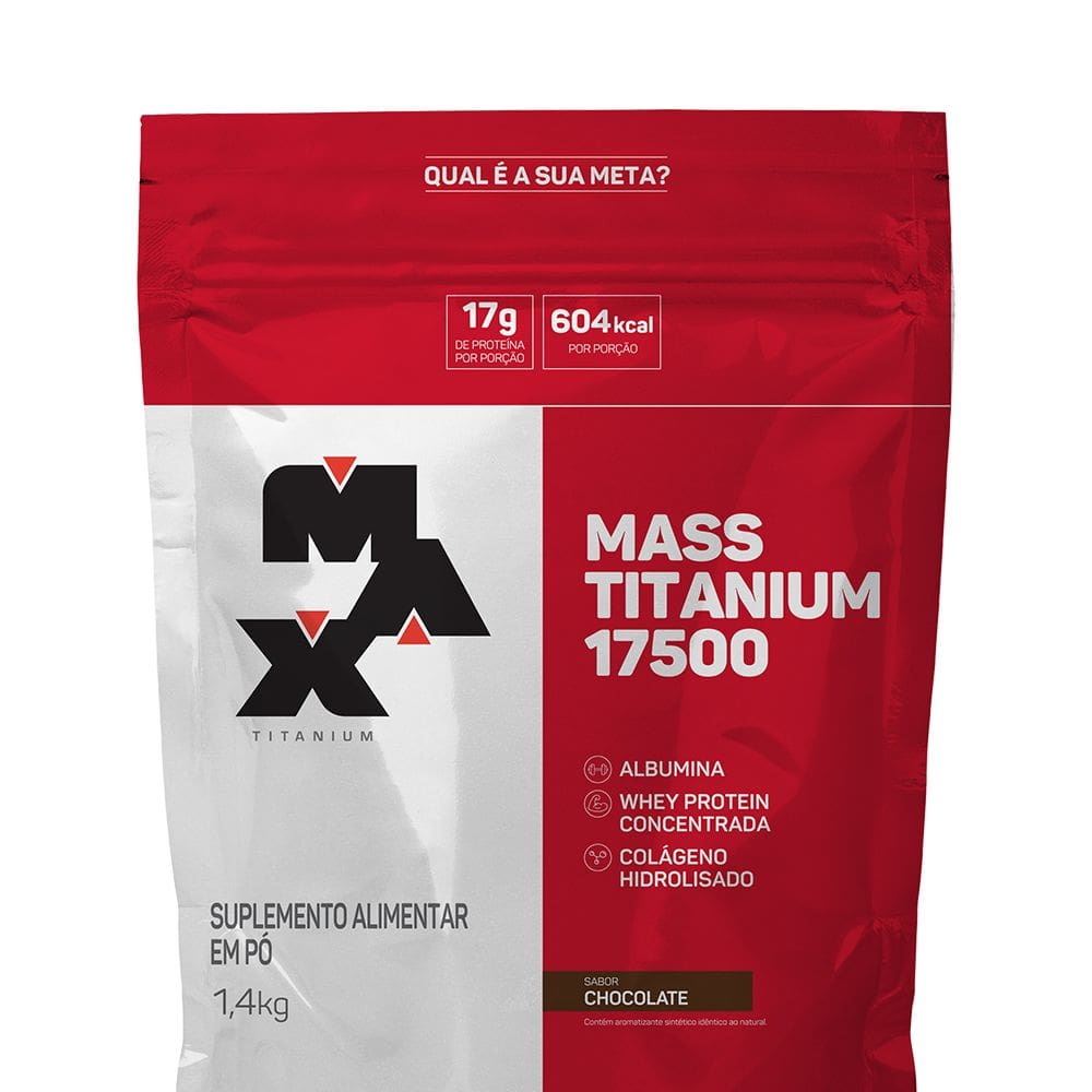 Mass Titanium 17500 Max Titanium (1,4kg) Chocolate