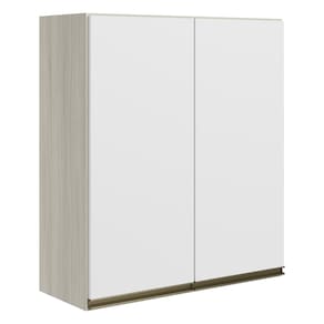 Armario Aereo 2 Portas MDF 70 cm Kali 12208 Bianco Toq Branco Uv Nicioli
