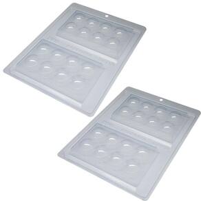 Forma Tablete Choc. Acetato/Silicone 9683 - 2 Cav.